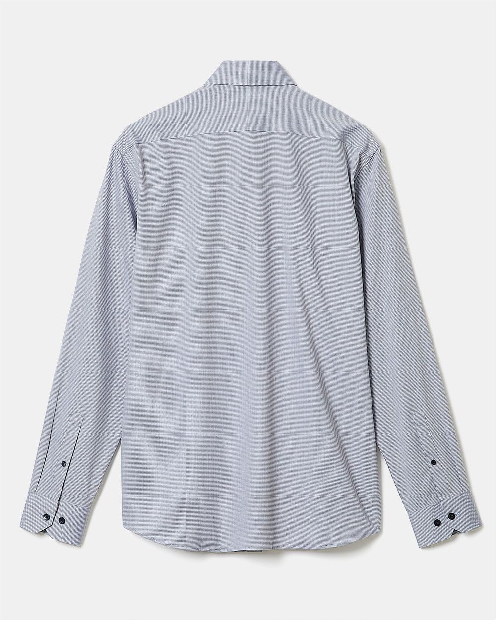 Regular-Fit Two-Tone Dobby Dress Shirt