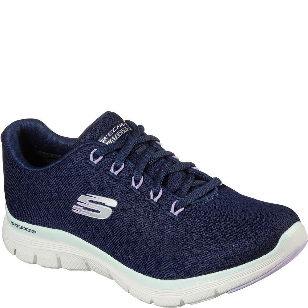 Skechers - Womens/Ladies Flex Appeal 4.0 Coated Fidelity Sneakers