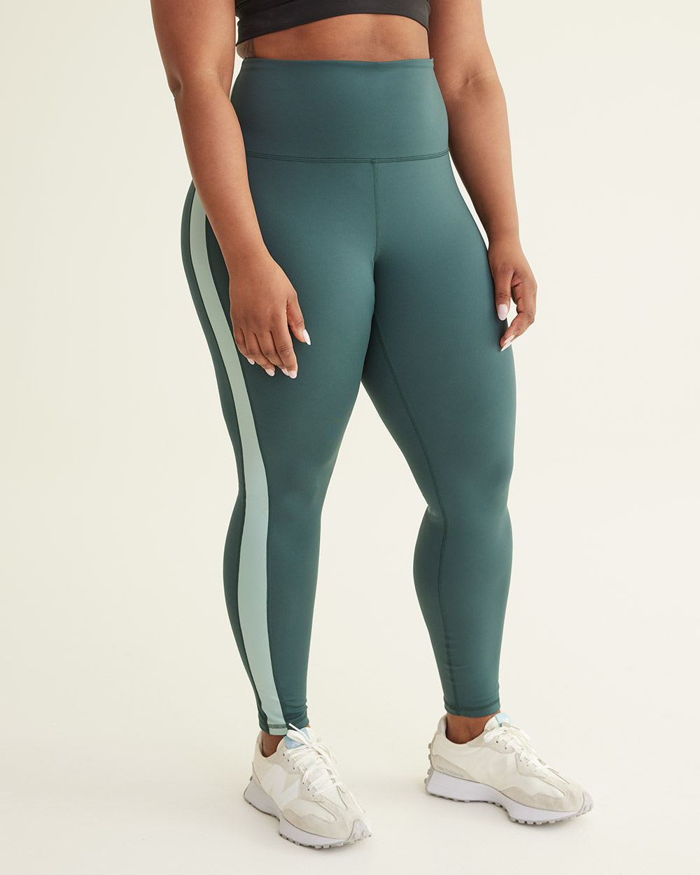 Colour-Blocked High-Rise Pulse Legging, Hyba