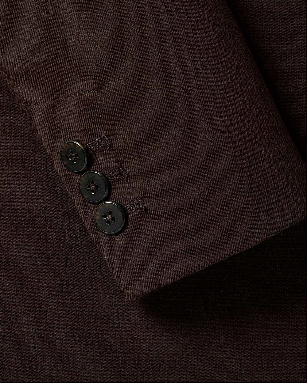 Heavy Twill One-Button Loose Blazer