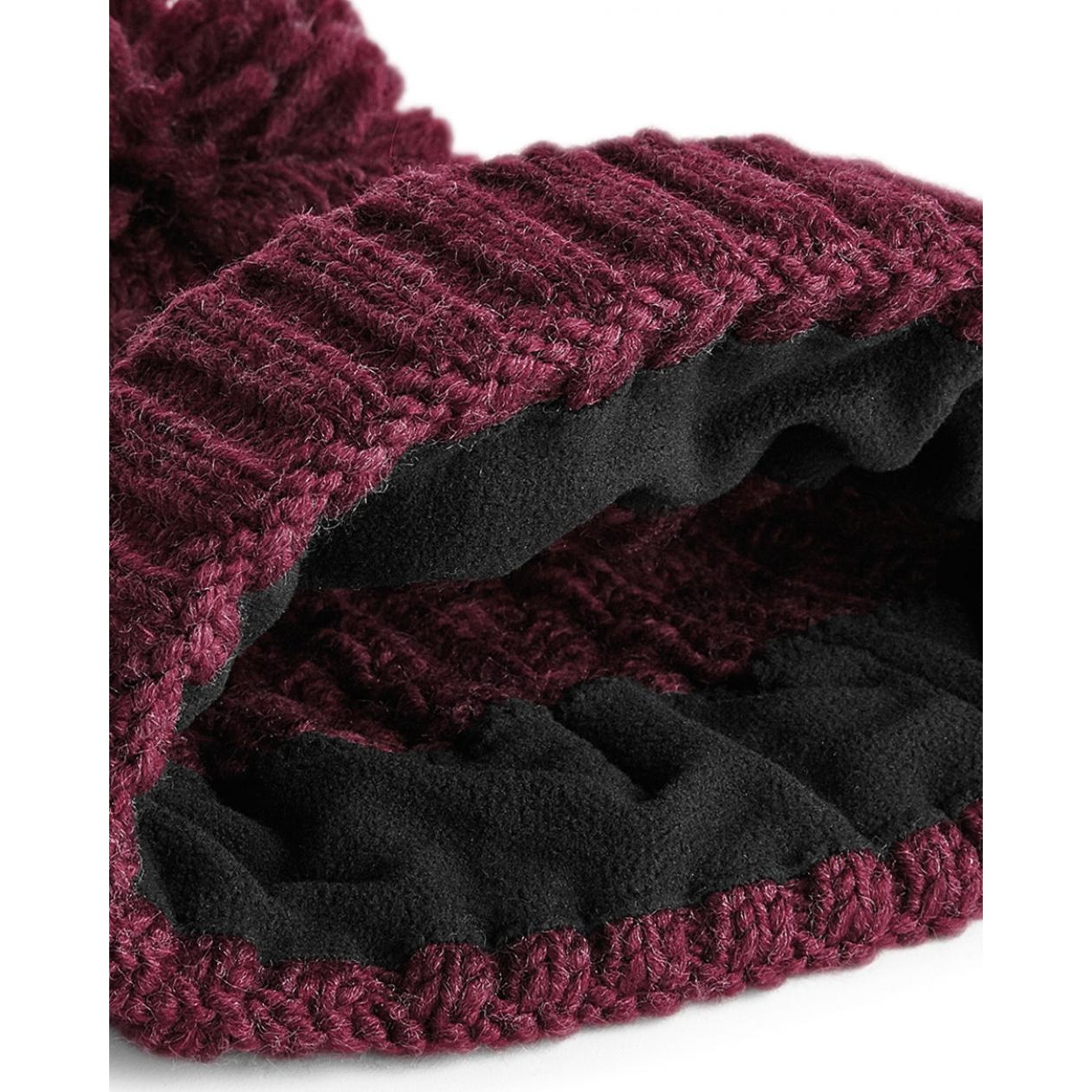 Beechfield - ® Unsiex Adults Cable Knit Melange Beanie