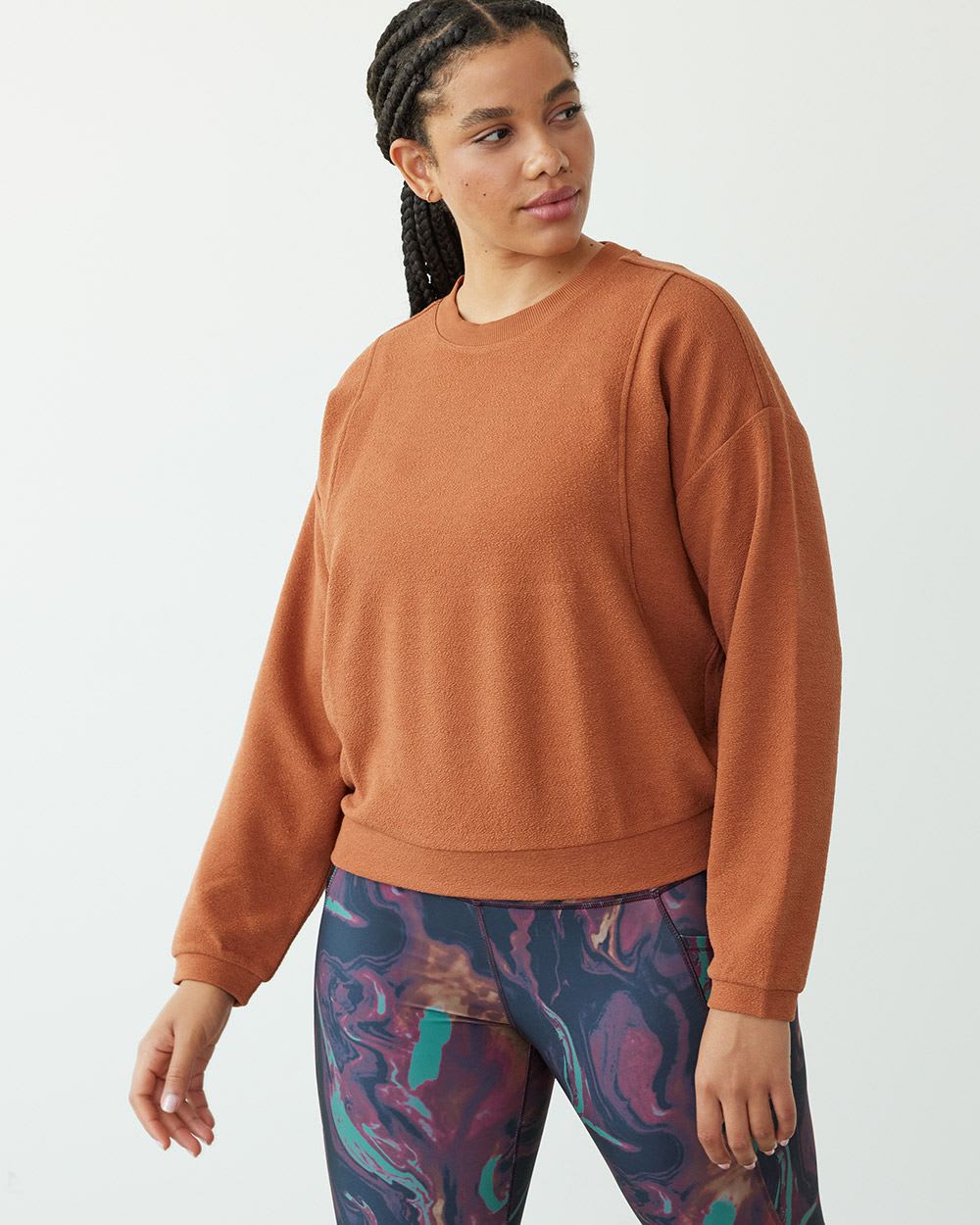 Textured Pullover, Hyba