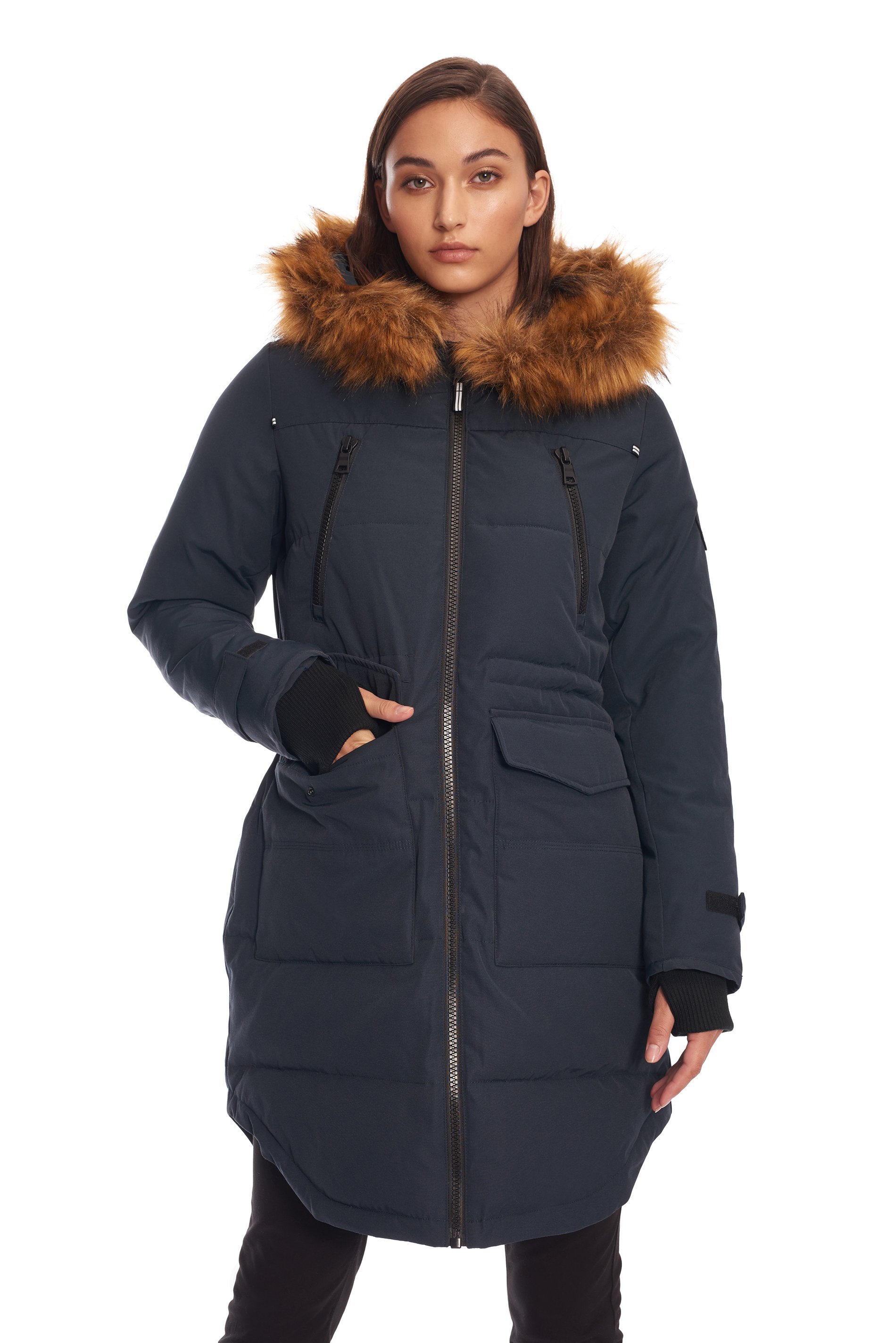 Alpine North Women's - UKON | Vegan Down Recycled Drawstring Winter Parka