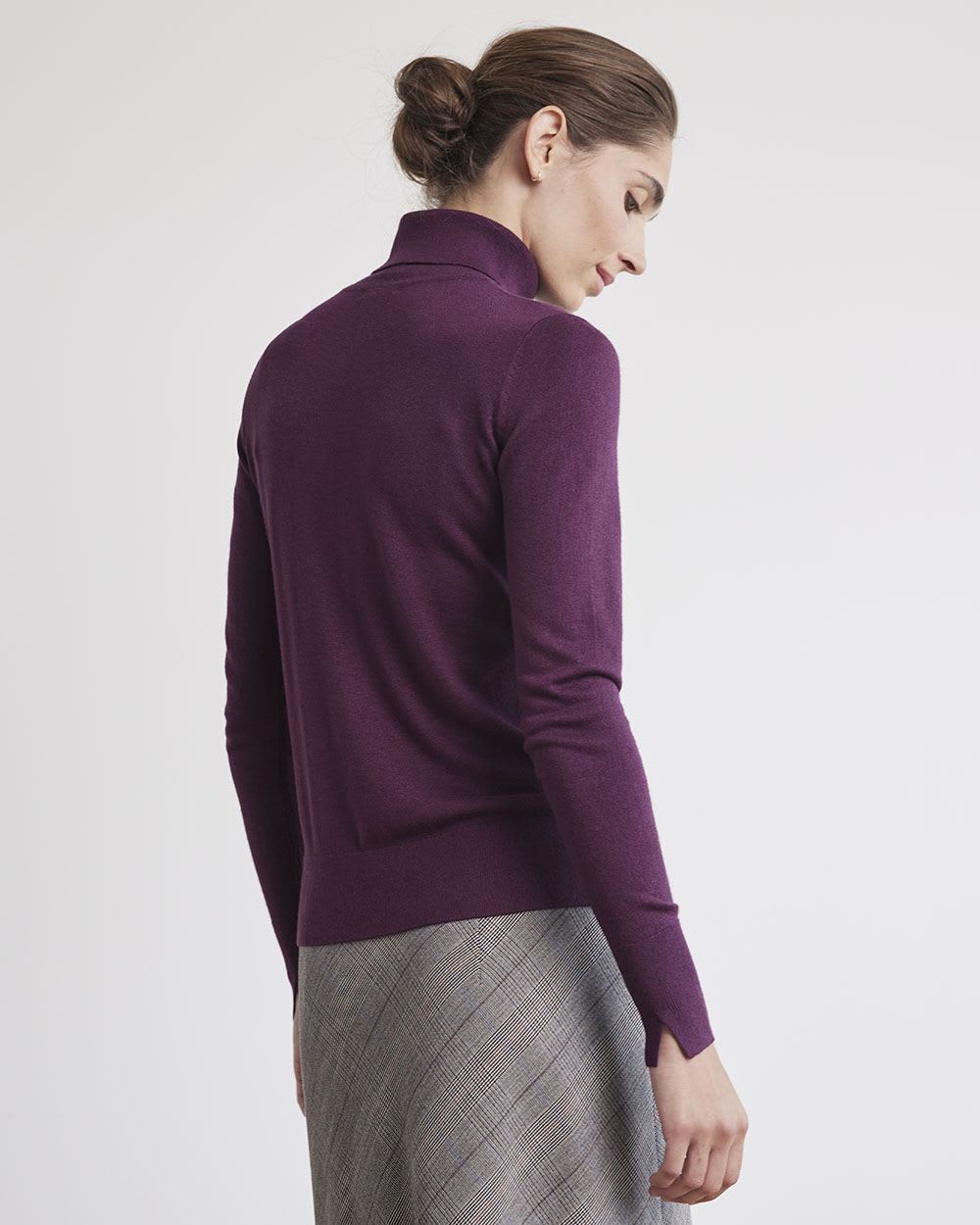 Long-Sleeve Turtleneck Sweater