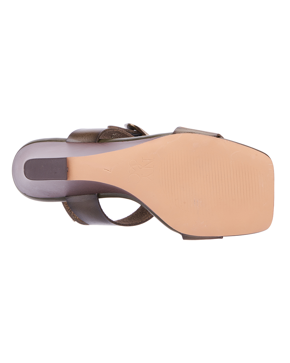 New York & Company Velma Women's 2 Band Buckle Wedge