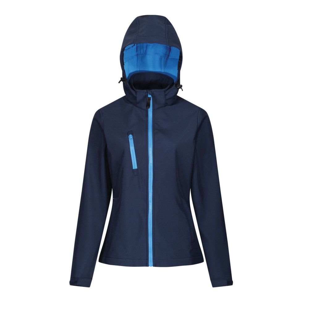 Regatta - Womens/Ladies Venturer Hooded Soft Shell Jacket