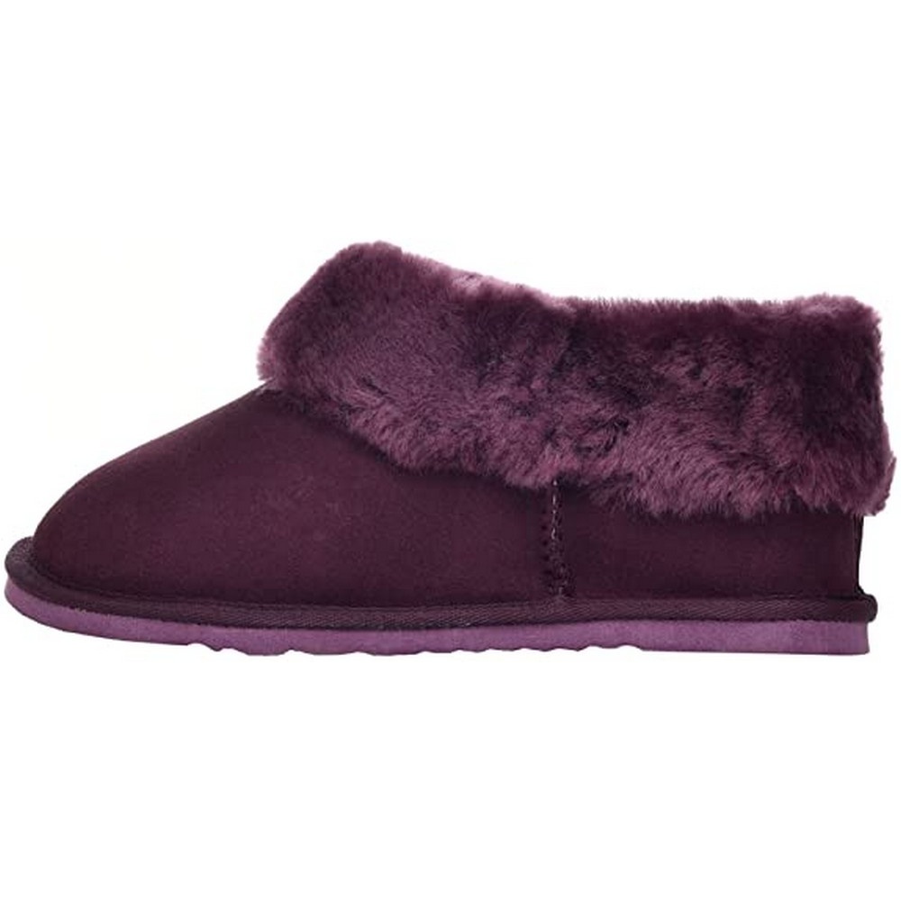 Eastern Counties Leather - Womens/Ladies Sheepskin Lined Slipper Boots
