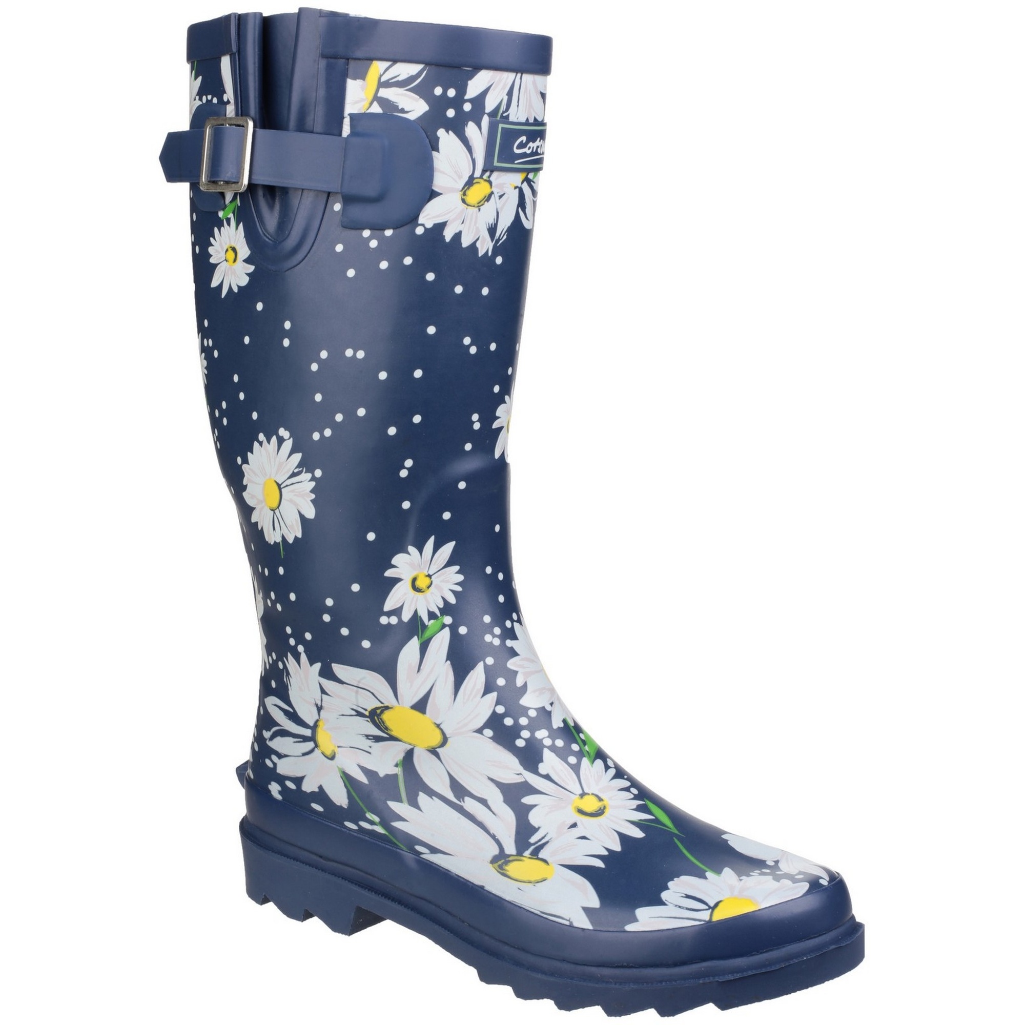 Cotswold - Womens/Ladies Burghley Pull On Patterned Wellington Boots