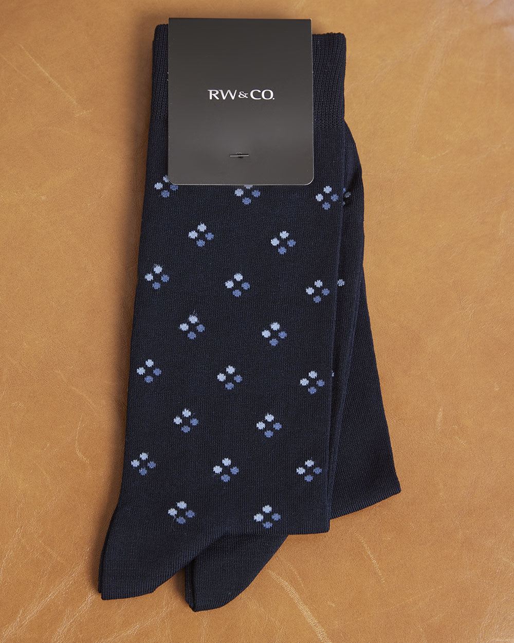Navy Socks - 2 Pairs