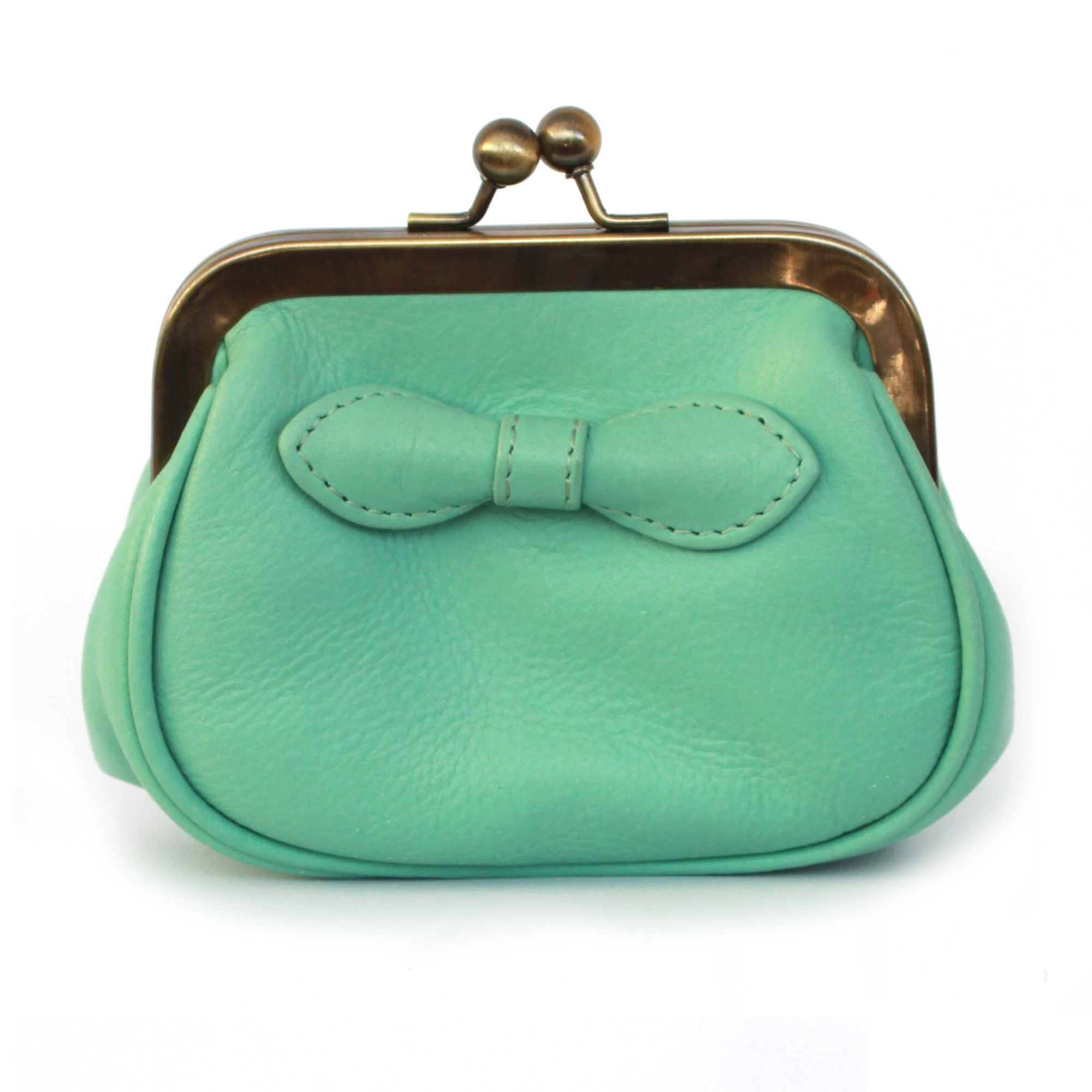 Eastern Counties Leather - Womens/Ladies Lottie Kiss Lock Coin Purse