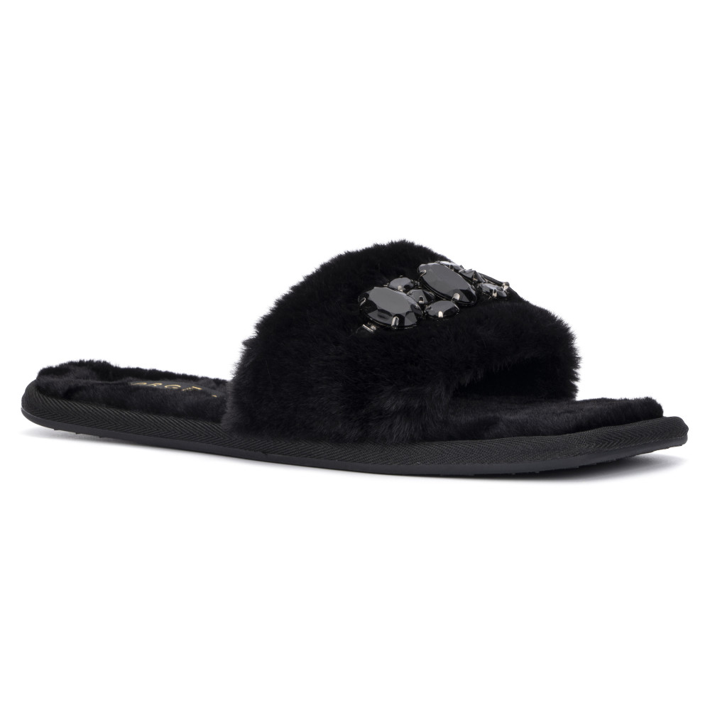 Torgeis - Women's Isabella Furry Slides