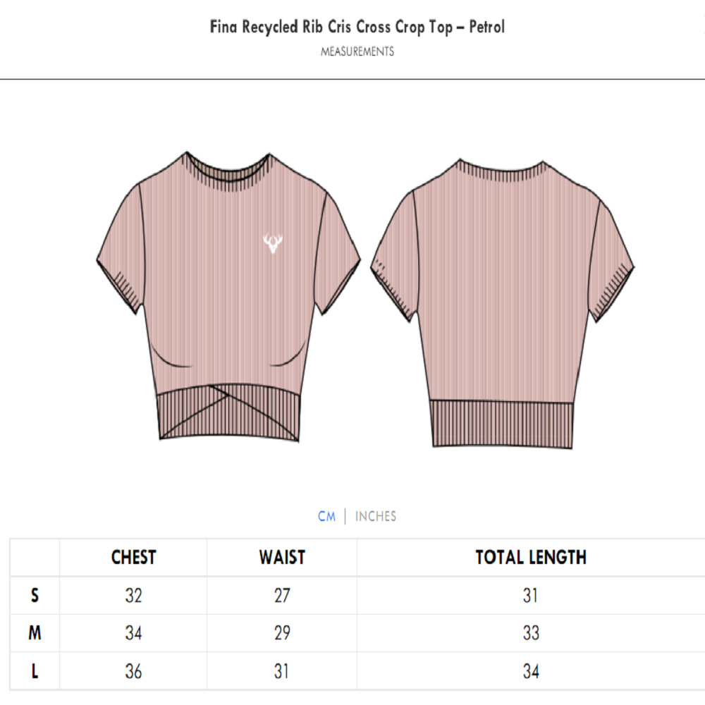 Twill Active - Estron Recycled Rib Criss-Cross Crop Top - Mink