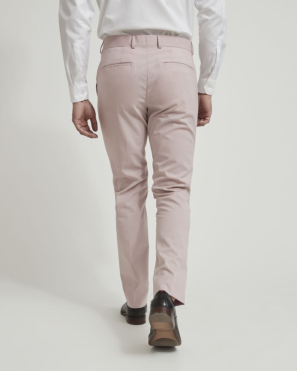 Slim Fit Light Pink Suit Pant