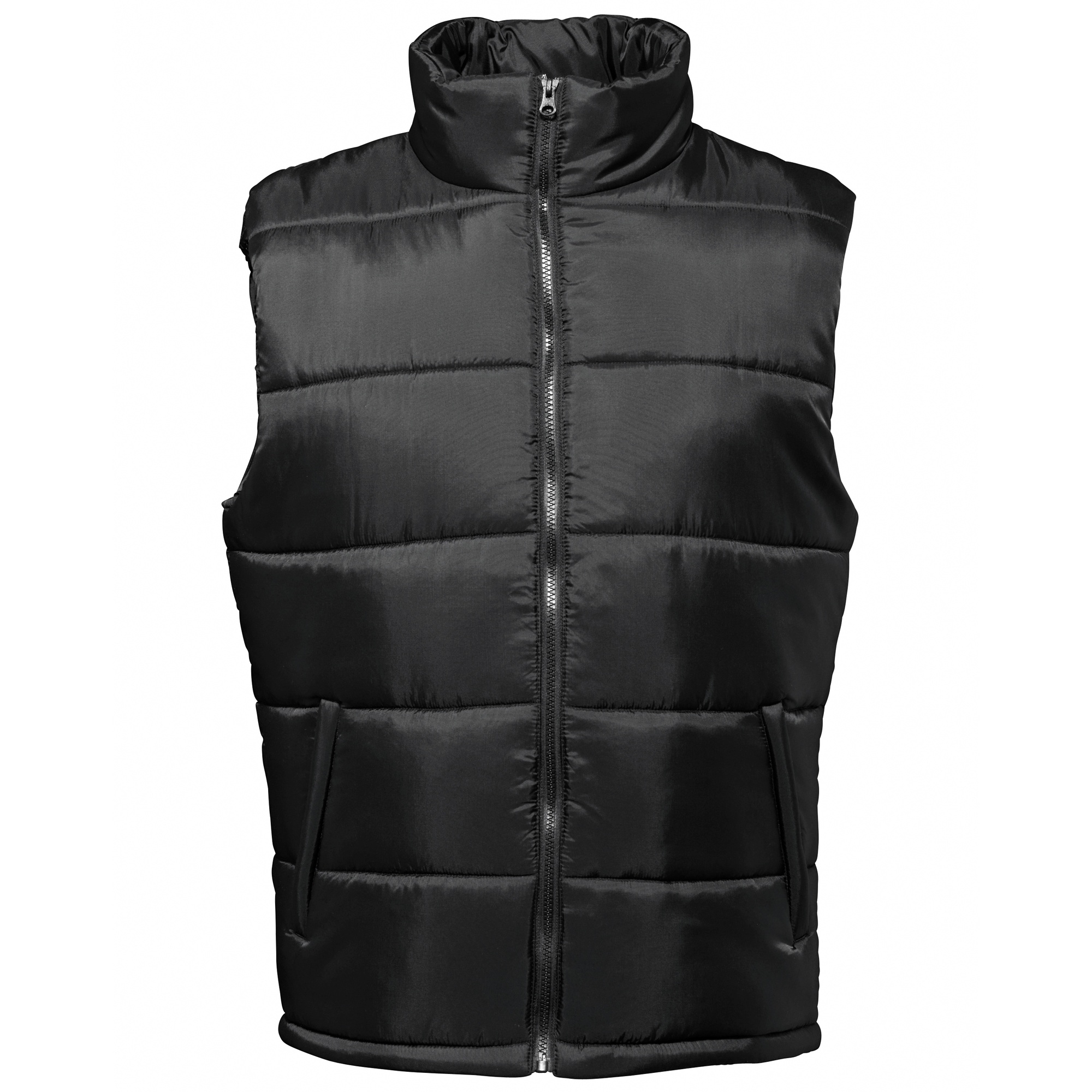2786 - Mens Plain Padded Bodywarmer Vest / Gilet Jacket