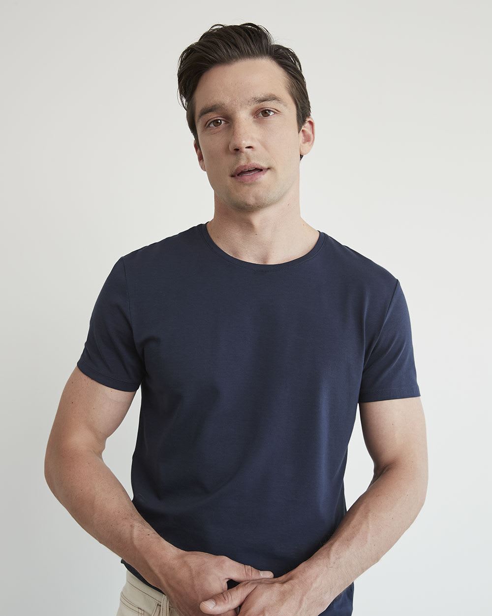 Supima Cotton (R) Crew-Neck T-Shirt