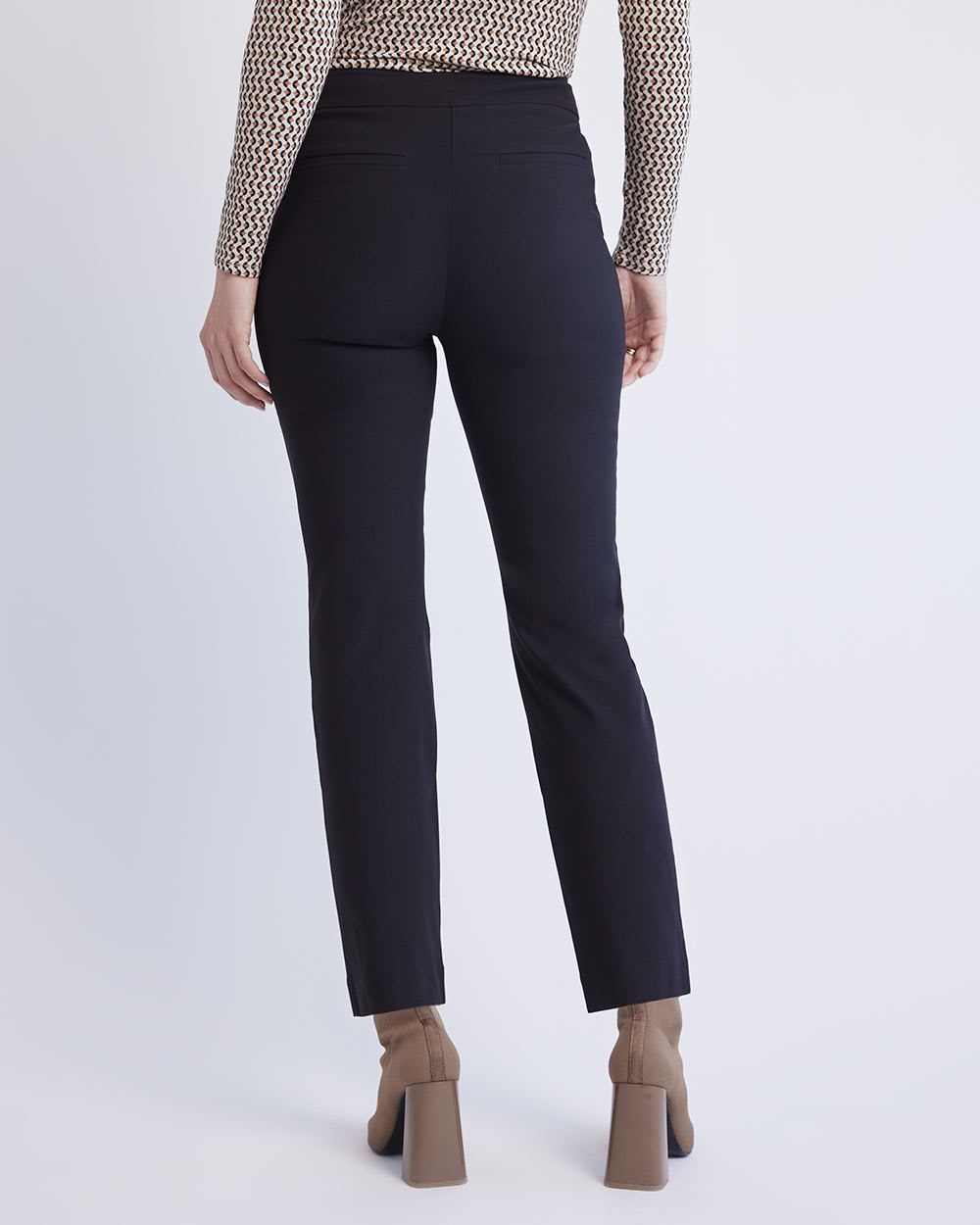 High-Rise Straight-Leg Legging Pant