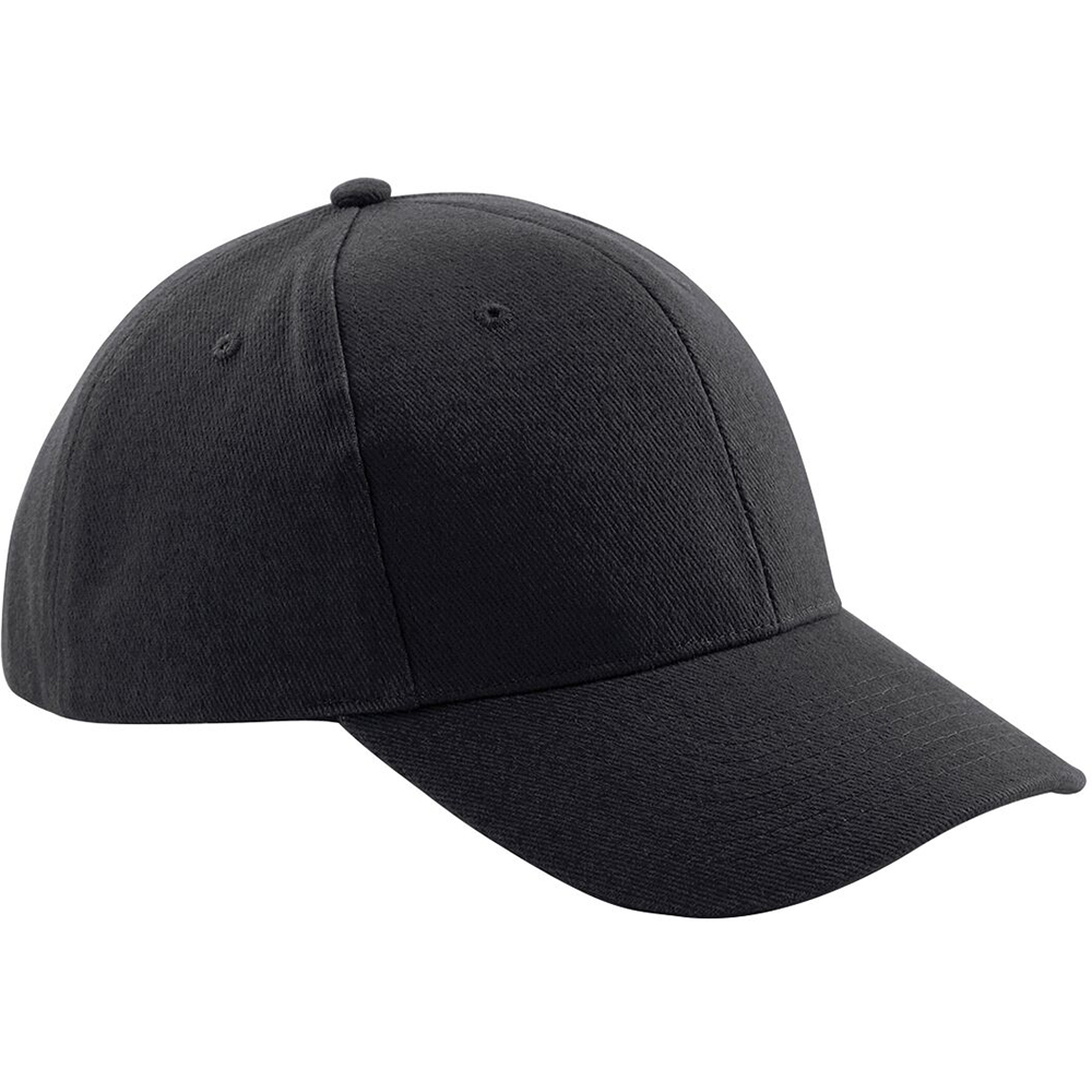 Beechfield - Unisex Pro-Style Heavy Brushed Cotton Baseball Cap / Headwear