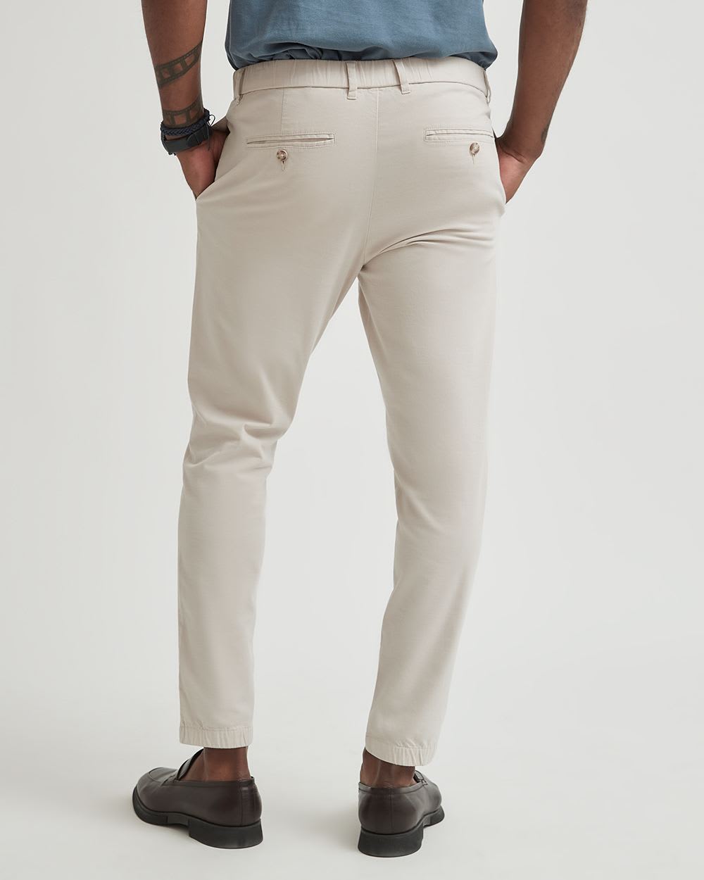 Two Tone Jogger Chino Pant