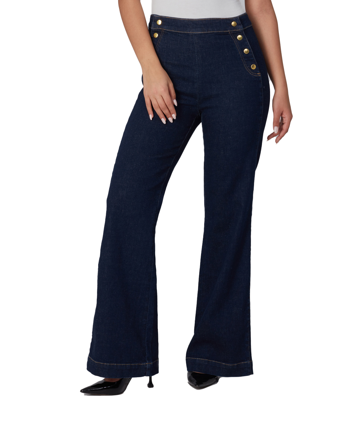 Lola Jeans STEVIE-DRB2 High Rise Flare Jeans