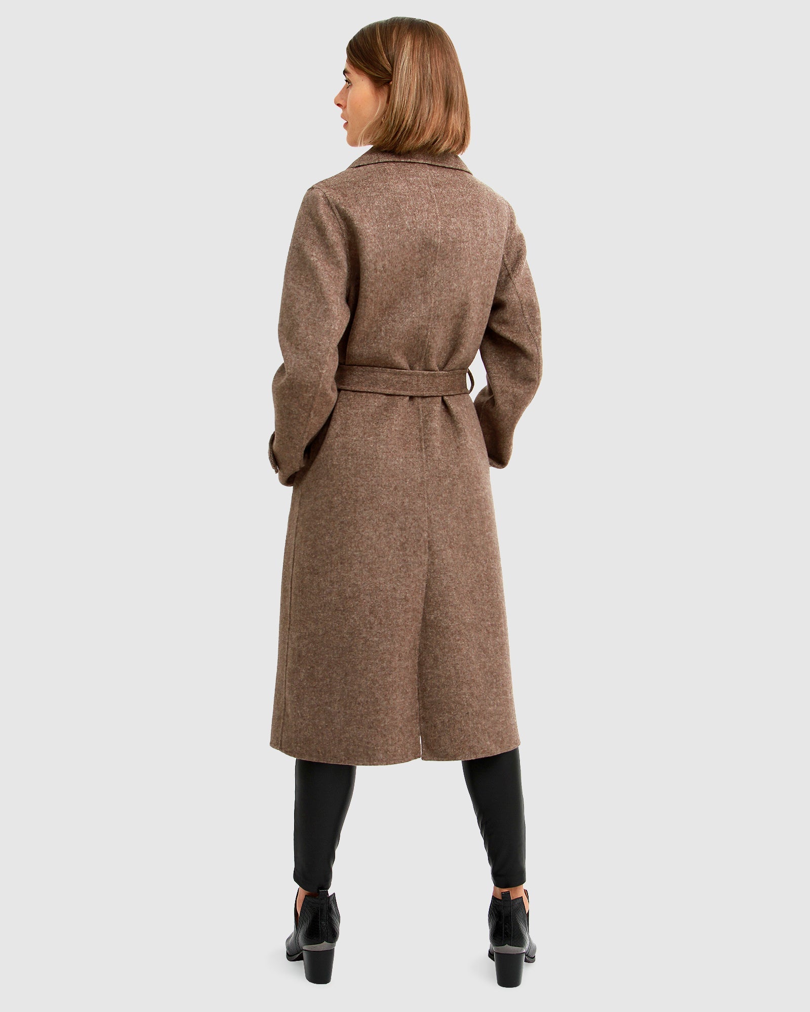 Belle & Bloom Front Runner Belted Coat