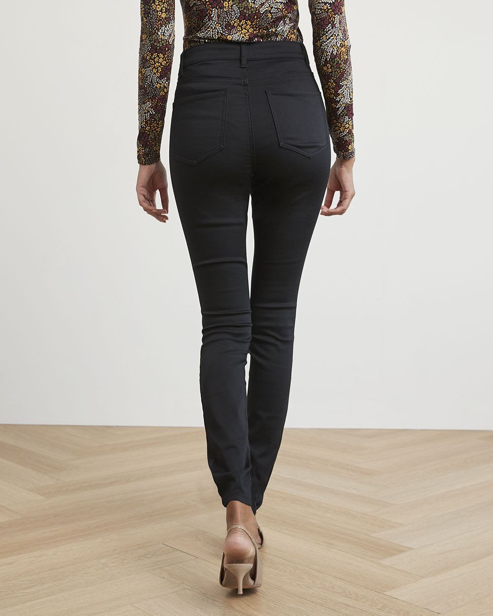 Black High-Rise Natalie Jegging - 32''