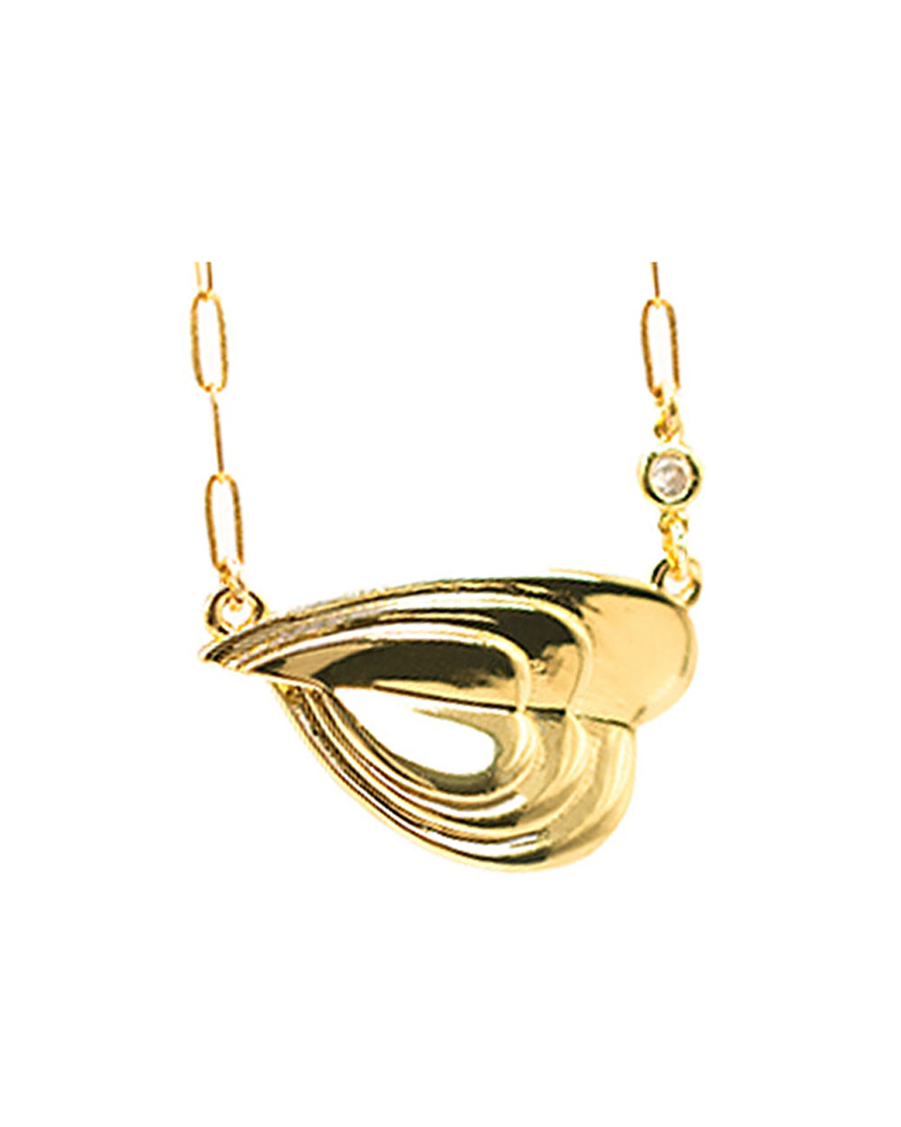 Callypso Stacked Heart Necklace - Syd + Pia NYC™