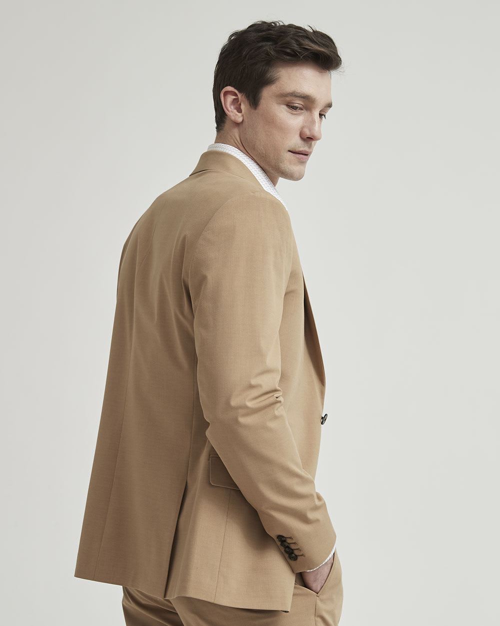 Slim Fit Toasted Coconut Suit Blazer