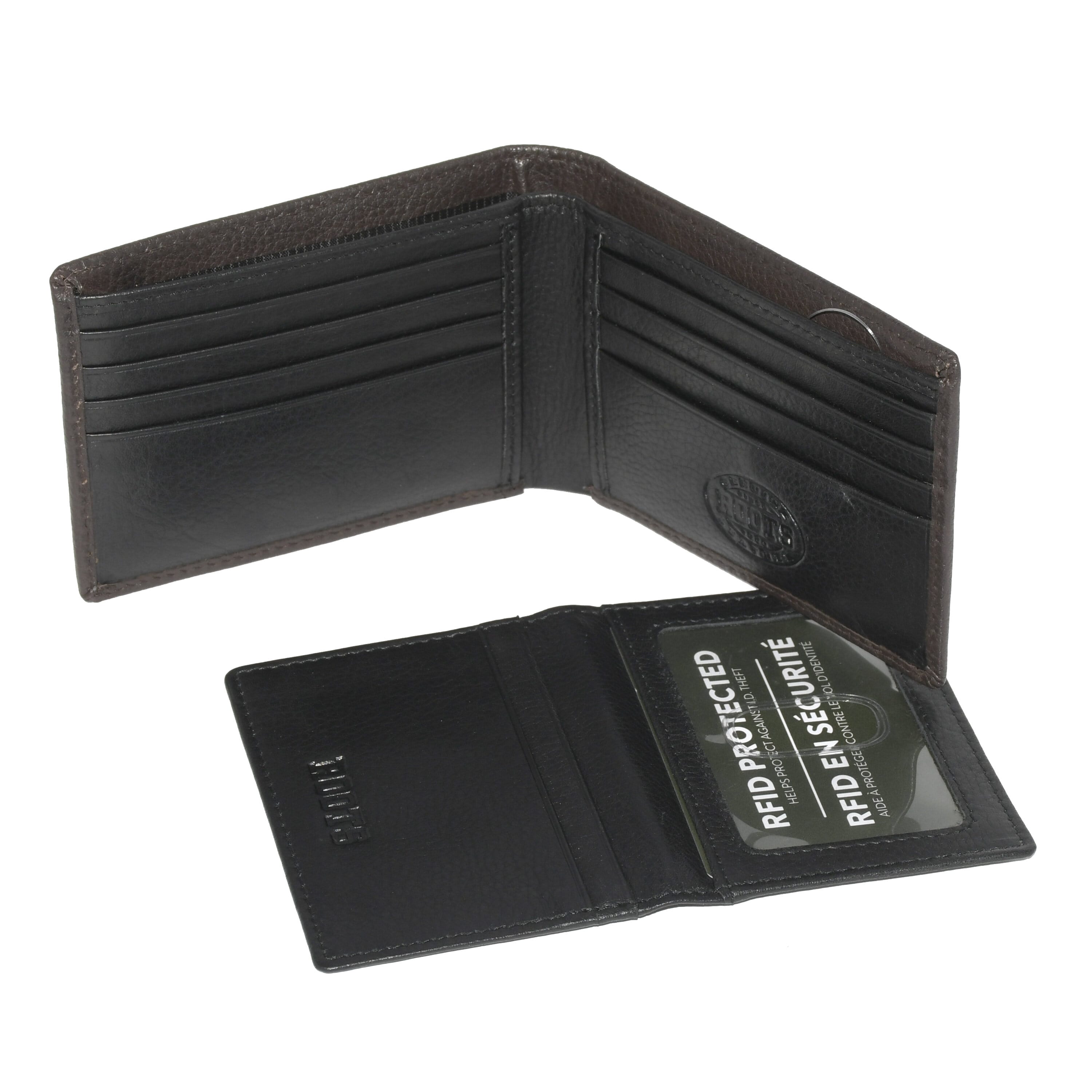 Roots Men's Slimfold Wallet with Removable ID