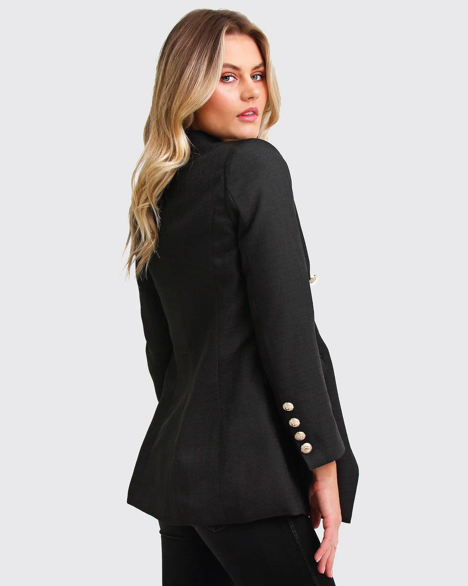 Belle & Bloom Princess Polina Textured Weave Blazer