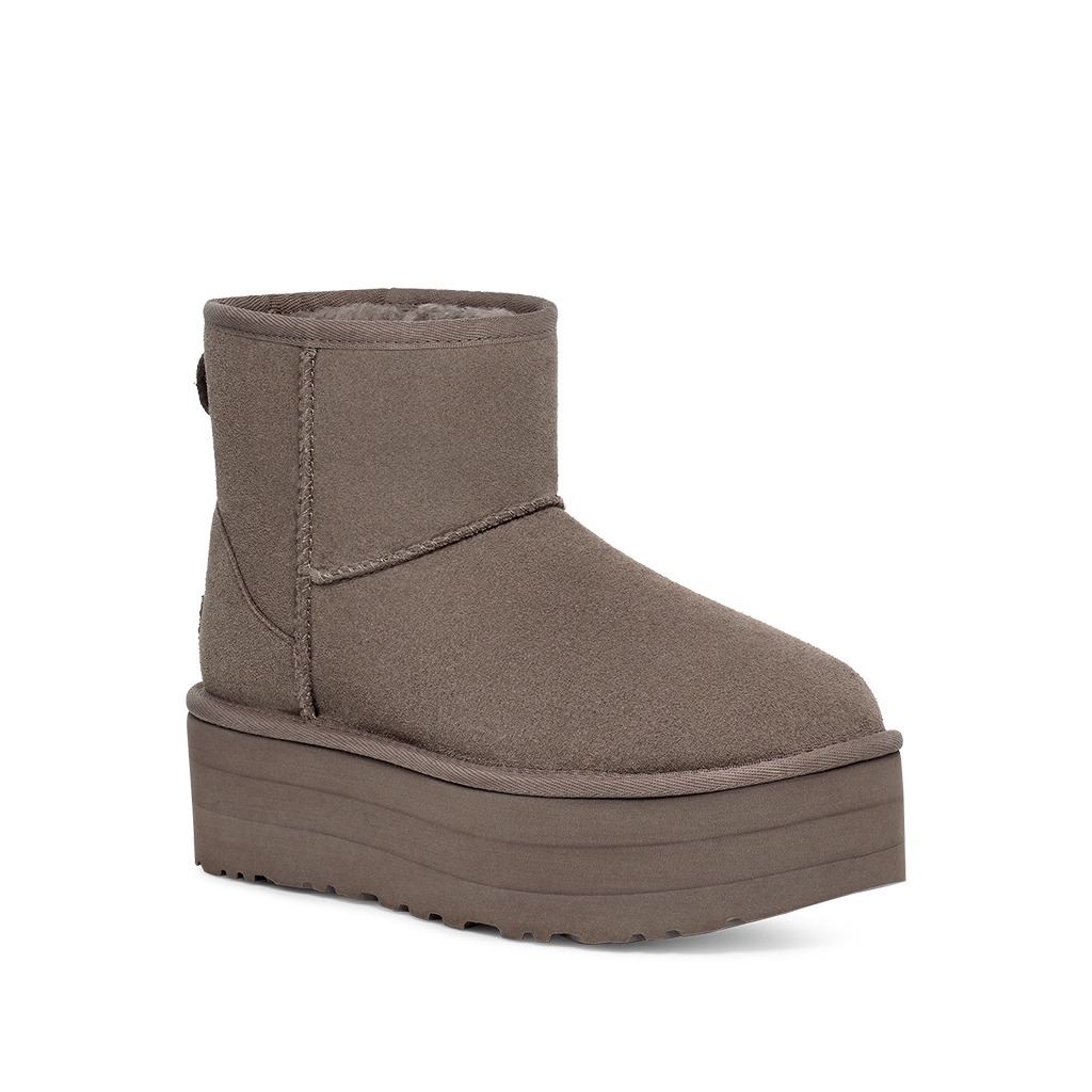 UGG Classic Mini Platform in Smoke Plume