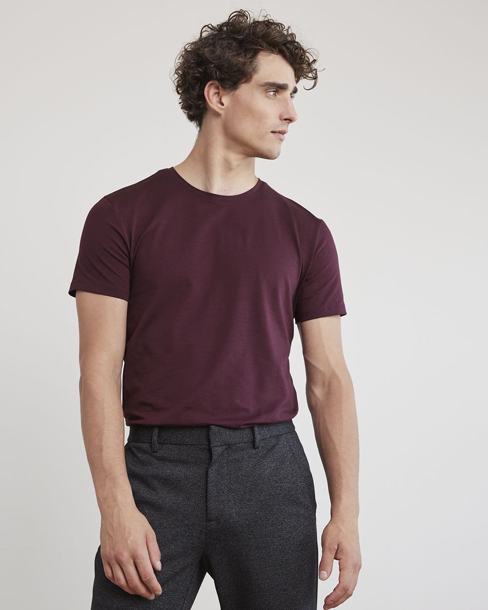 Supima Cotton (R) Crew-Neck T-Shirt