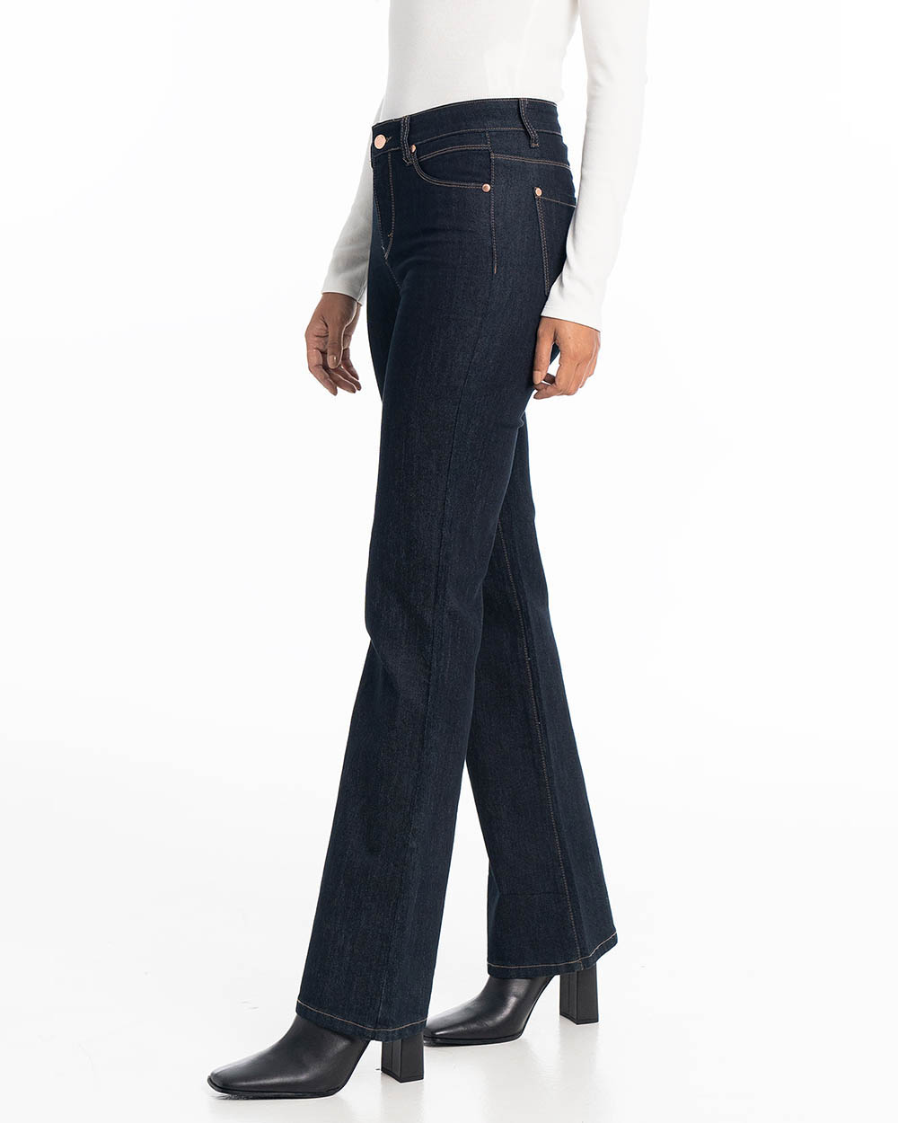 LOIS - Georgia Flare Dk Indigo Jeans