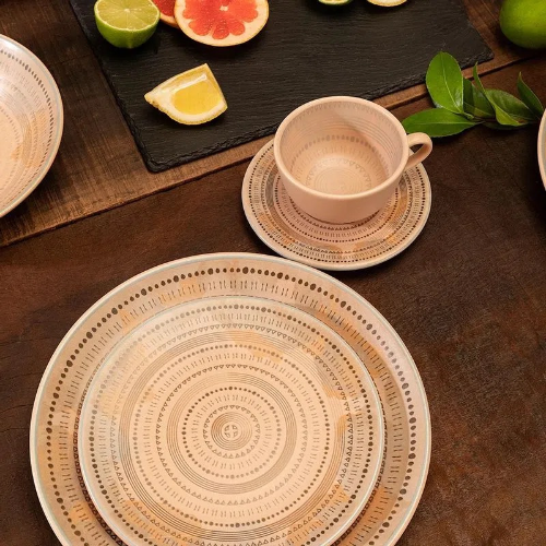 Oxford Unni Ancestral 20 Pieces Dinnerware Set Service for 4