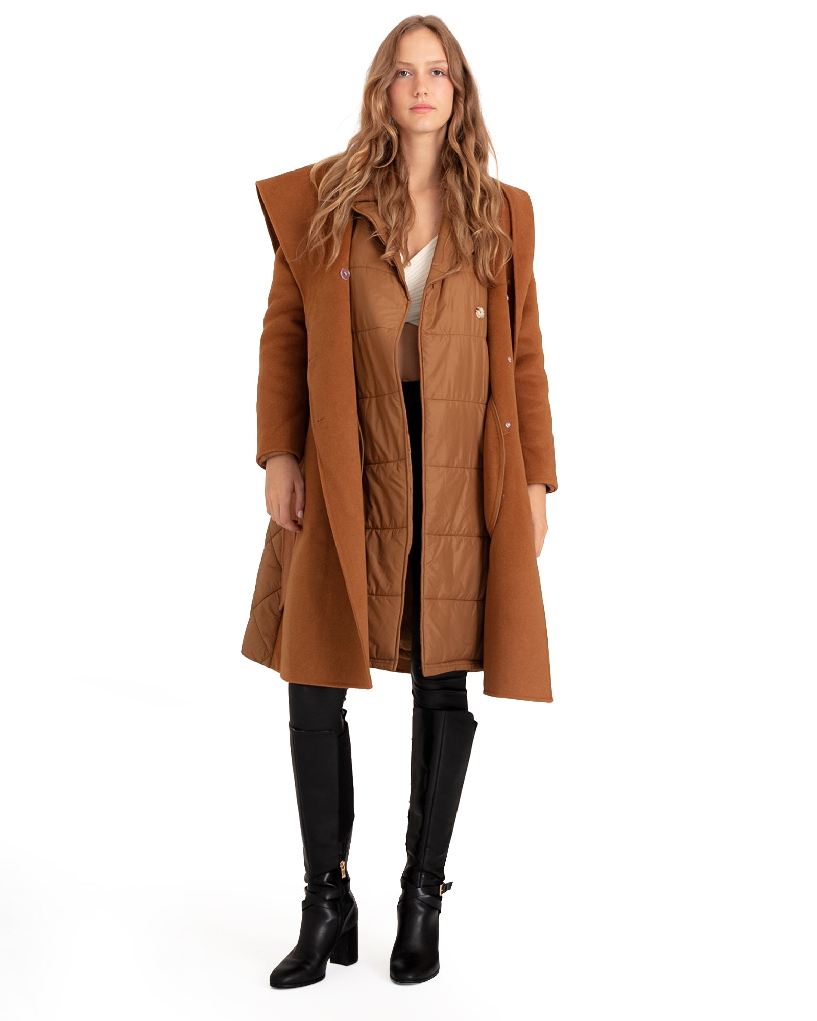 Belle & Bloom Walk Me Home Convertible Coat