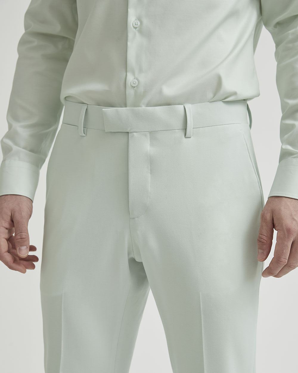 Slim Fit Mint Suit Pant