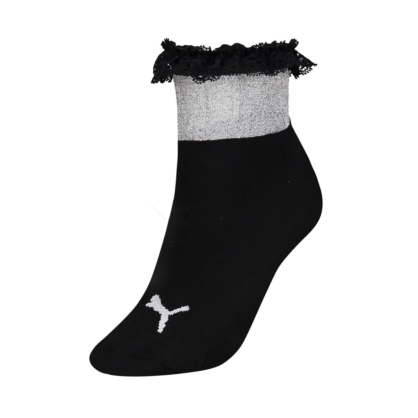 Puma - X Selena Gomez Womens/Ladies Ruffle Short Crew Socks