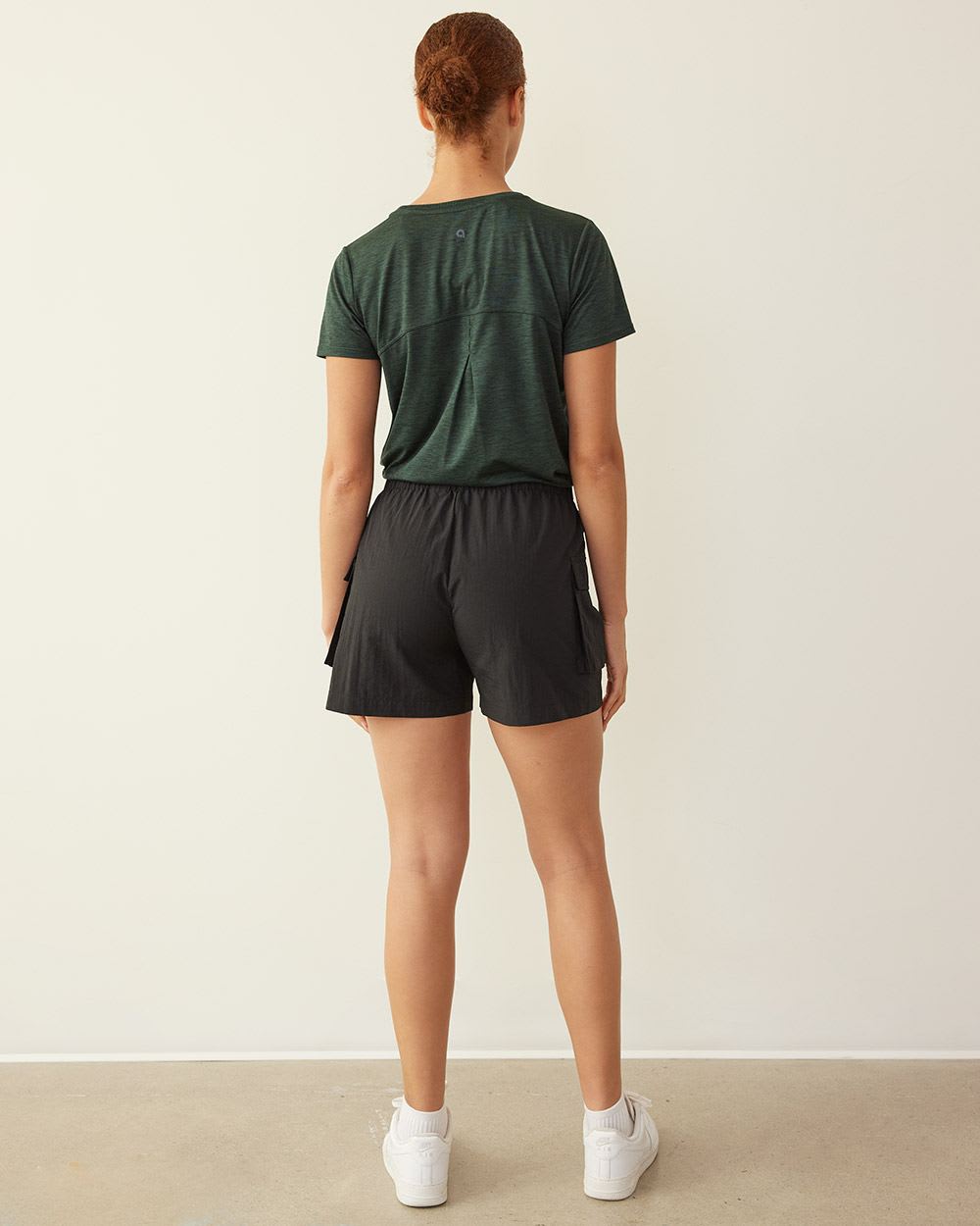 Woven Shorts with Cargo Pockets