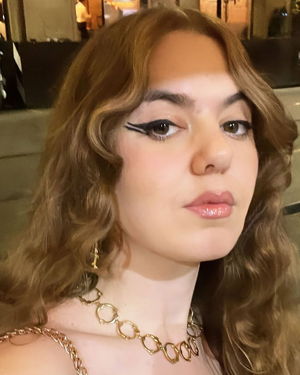 Selene Spherical Open Disc Long Necklace - Syd + Pia NYC™