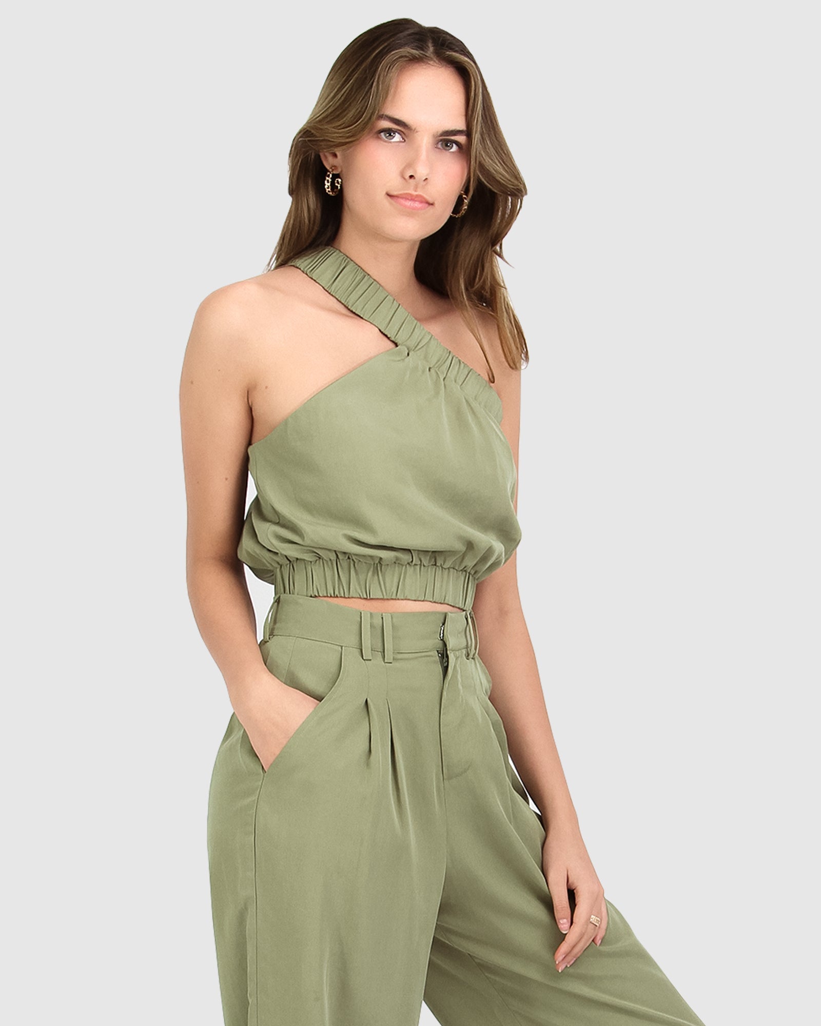 Belle & Bloom Sideline Cropped Top