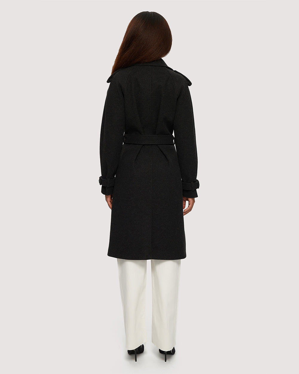 Noize - Raquel Long Length Vegan Wool Coat