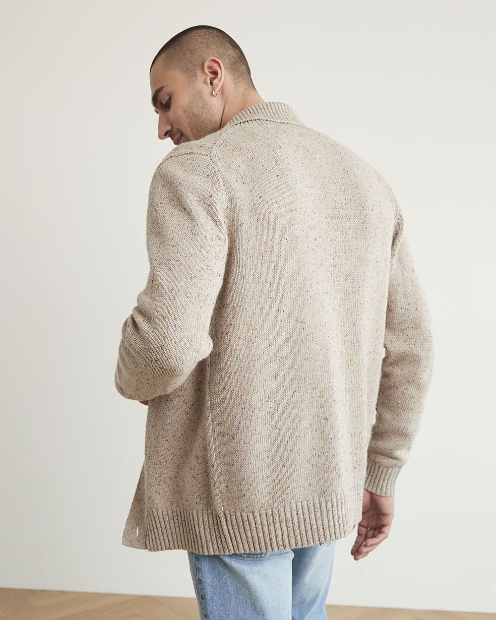 Cardigan with Shawl Collar