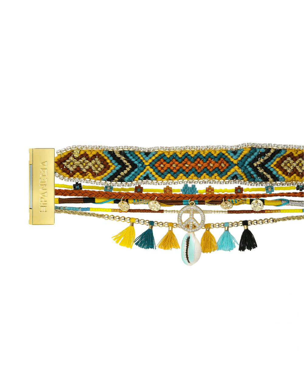PEACEMAKER Hipanema Ochre Cuff Bracelet