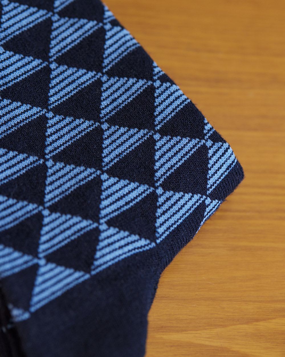Blue Triangle Socks