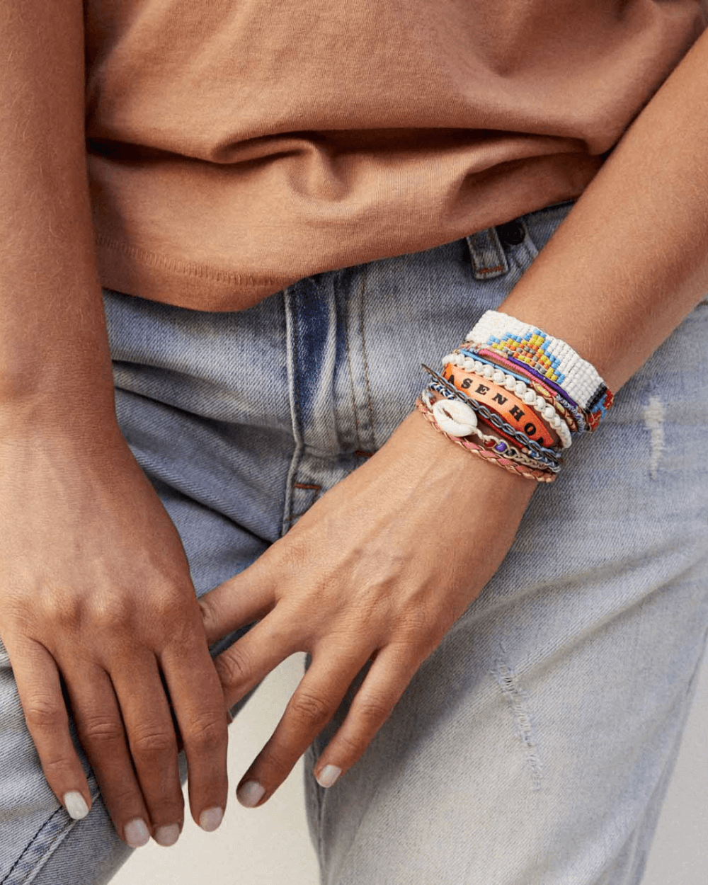 VERSION 3 Hipanema Silver Cuff Bracelet