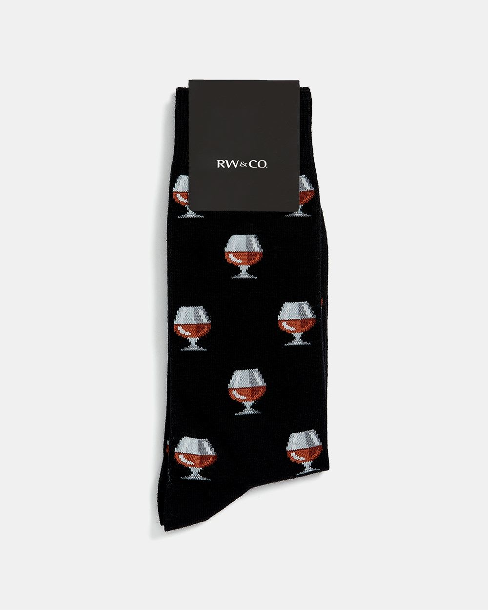 Cognac Glass Socks