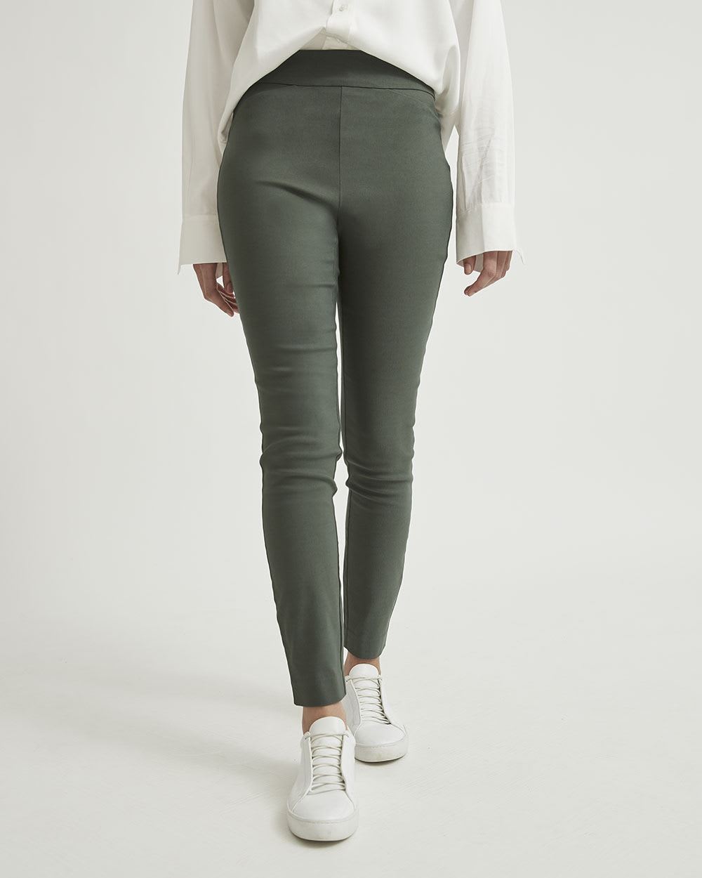 Solid High-Rise City Legging Pant