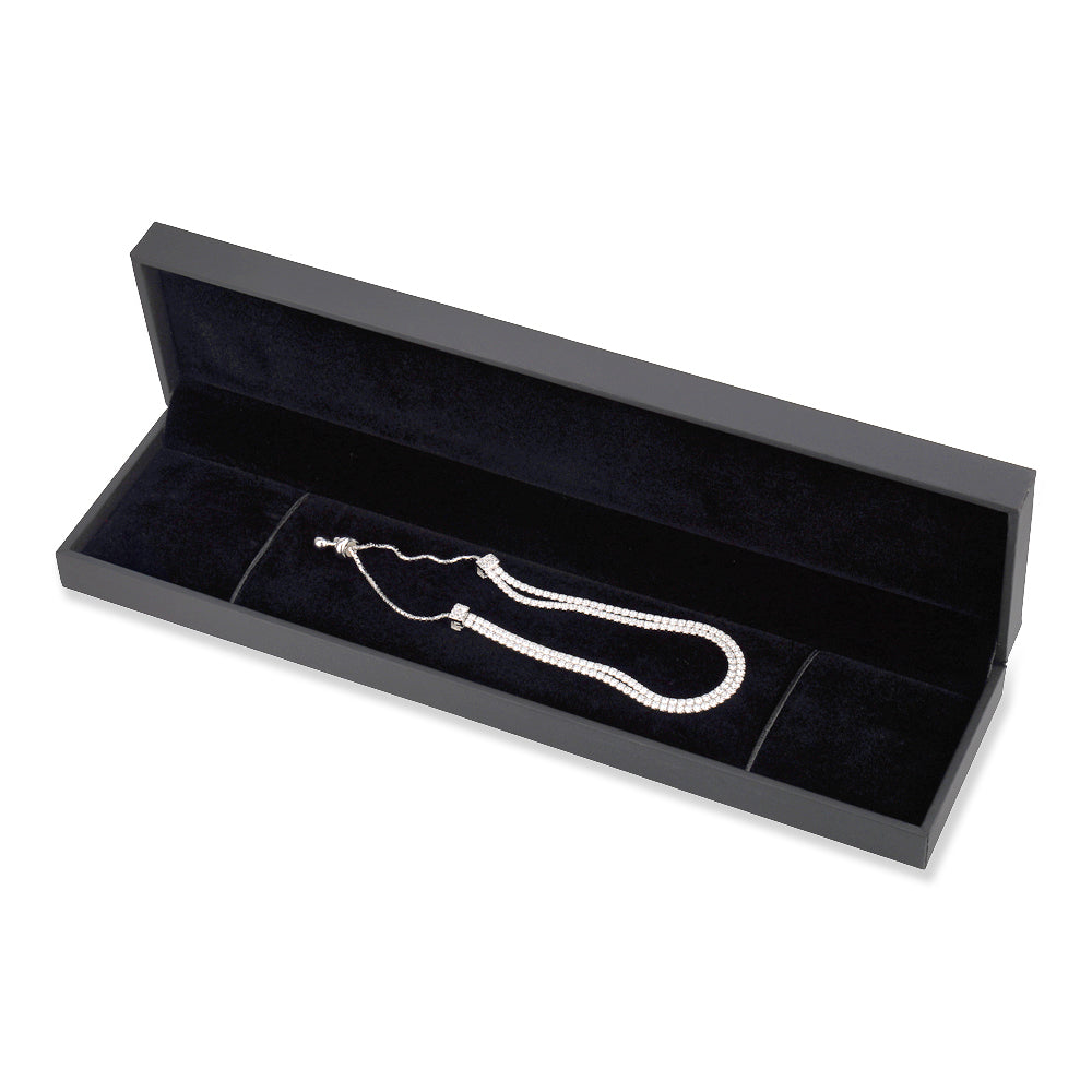 Club Rochelier 5A Cubic Zirconia Double Strand Bracelet