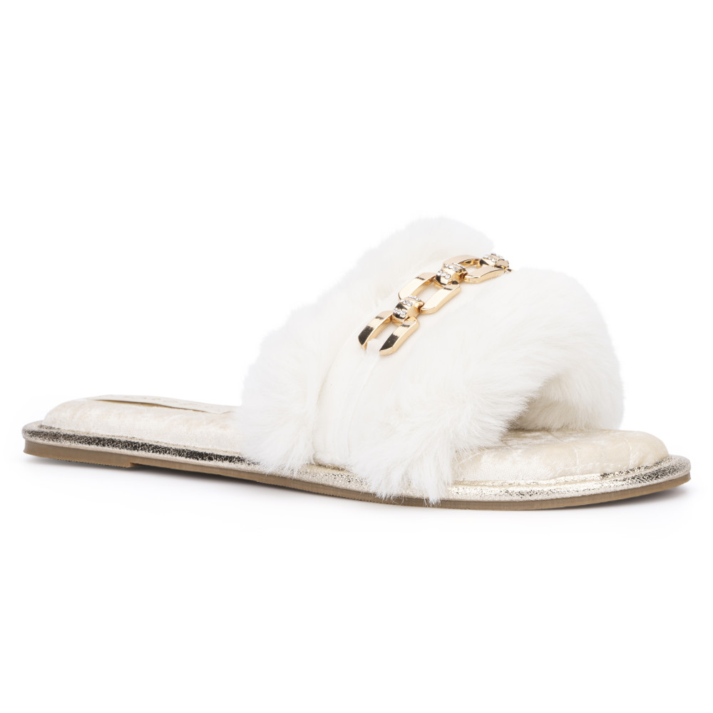 Torgeis - Women's Valentina Furry Slides