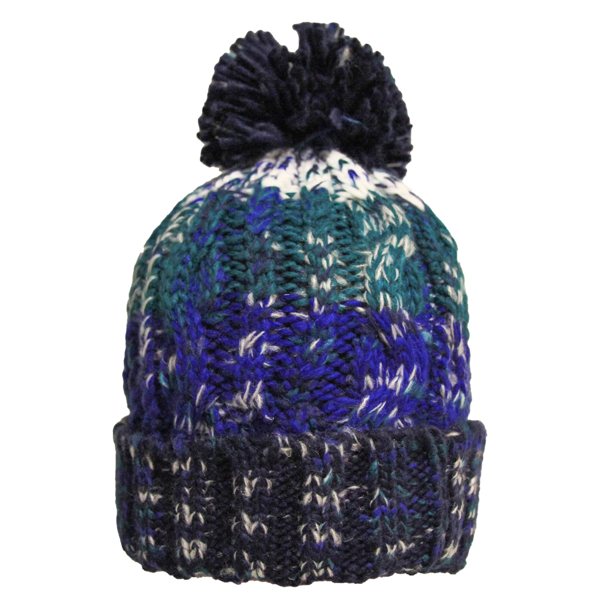 Beechfield - ® Womens/Ladies Corkscrew Pom Pom Beanie