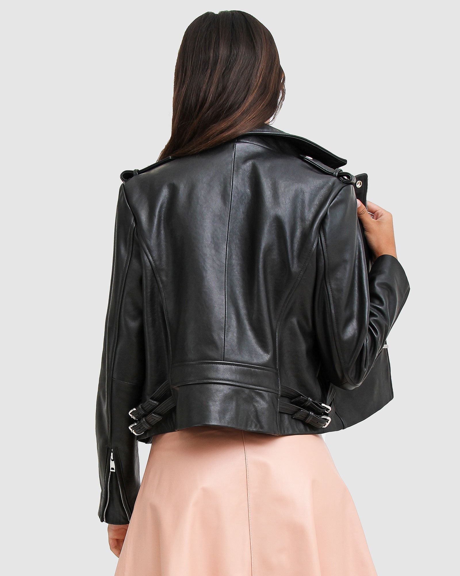 Belle & Bloom Just Friends Leather Jacket
